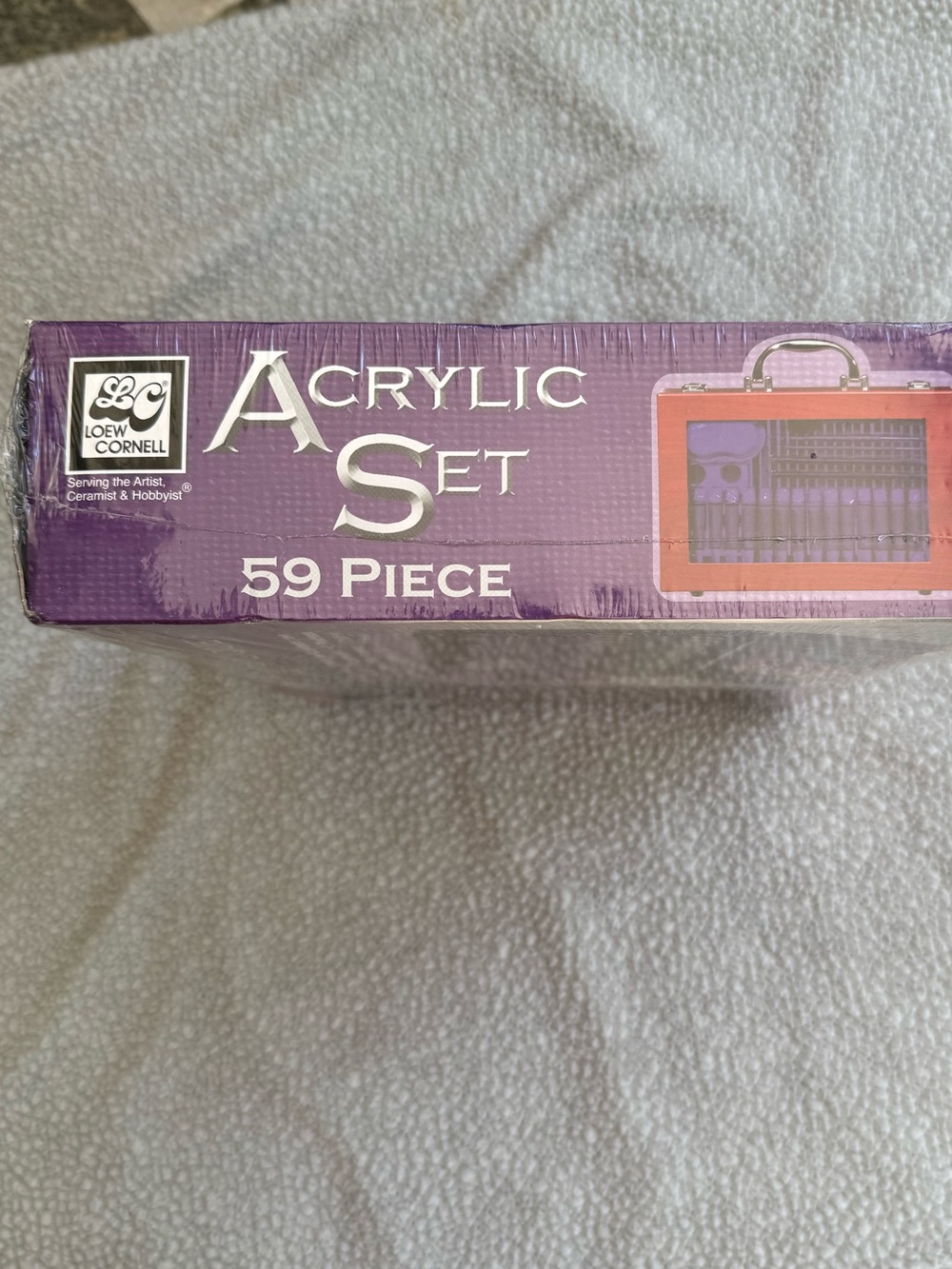 NEW Loew-Cornell Acrylic Set 59 Pieces Paintbrushes Pencils Paints - Picture 8 of 10